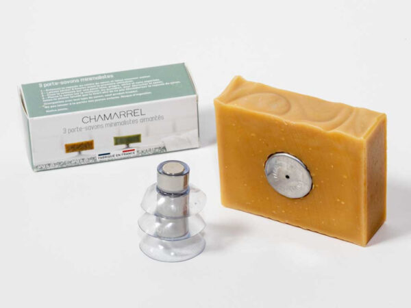 Porte savon minimaliste aimanté X3