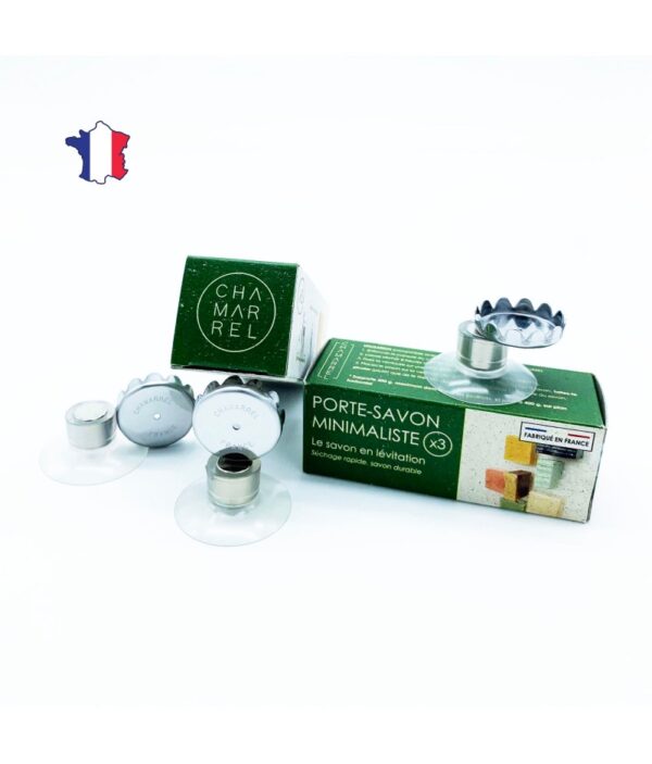 Porte savon aimanté X3 minimaliste