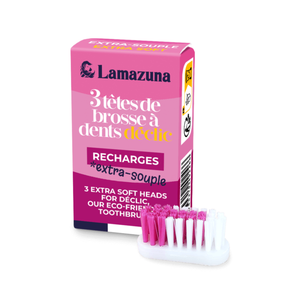 Recharges 3 tête de brosse à dents - EXTRA SOUPLE