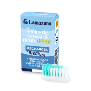 Recharges 3 têtes de brosse à dents - MEDIUM
