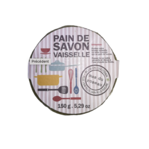 Pain de savon vaisselle