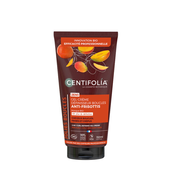 Gel crème - Définisseur de boucles 2en1