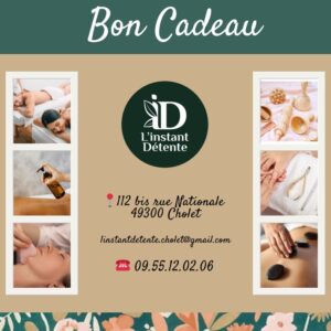 Carte cadeau - L'Instant Détente