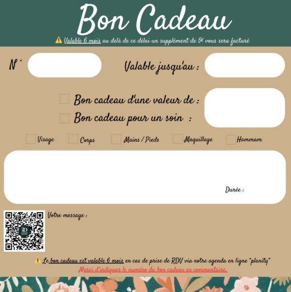 Carte cadeau - L'Instant Détente – Image 2