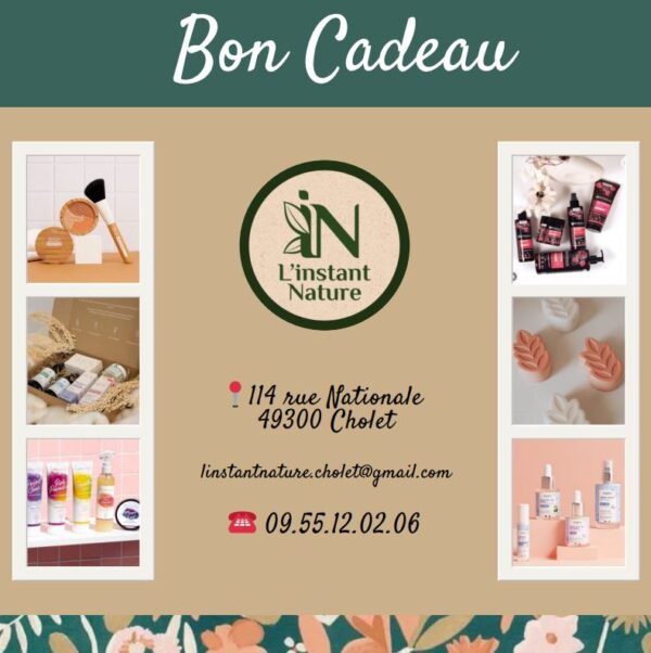 Carte cadeau - L'Instant Nature