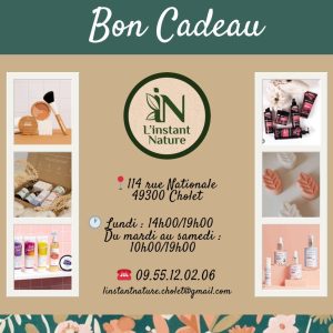 Carte cadeau - L'Instant Nature