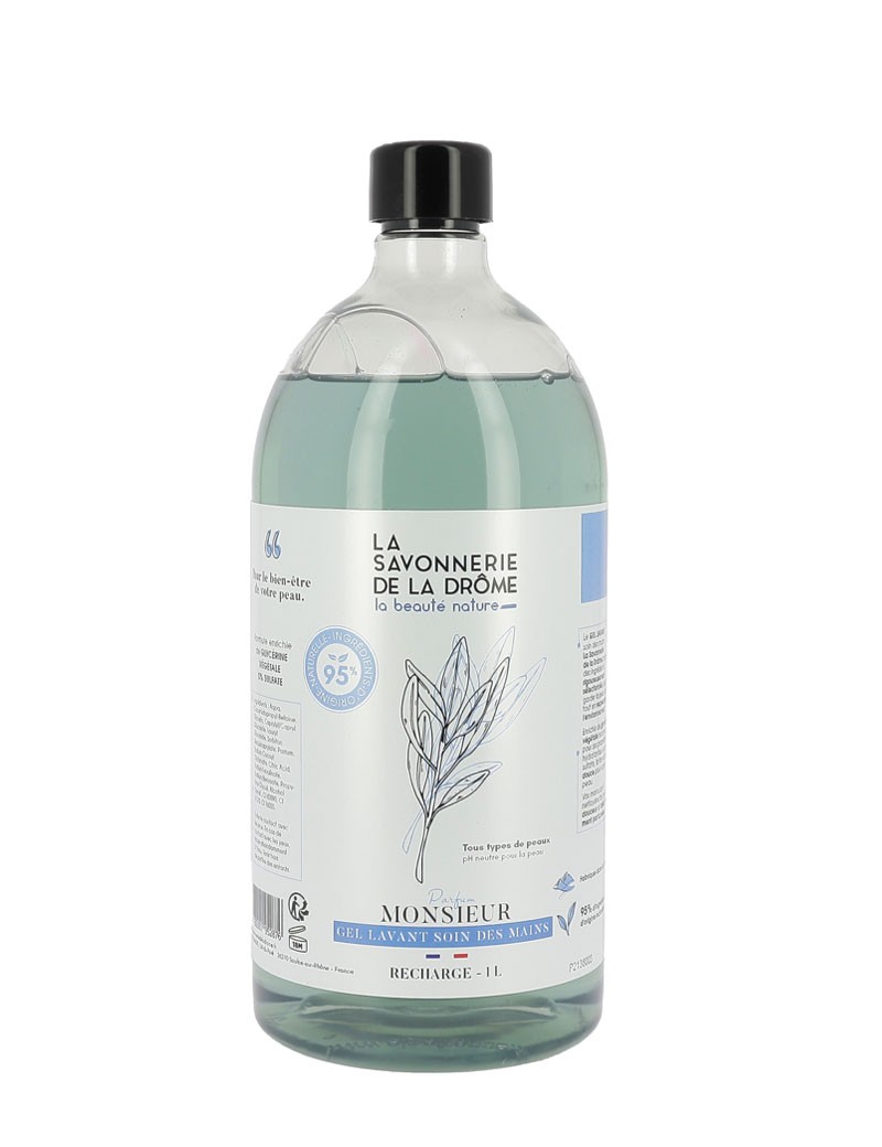 Gel douche recharge 1L - LA SAVONNERIE DE LA DRÔME