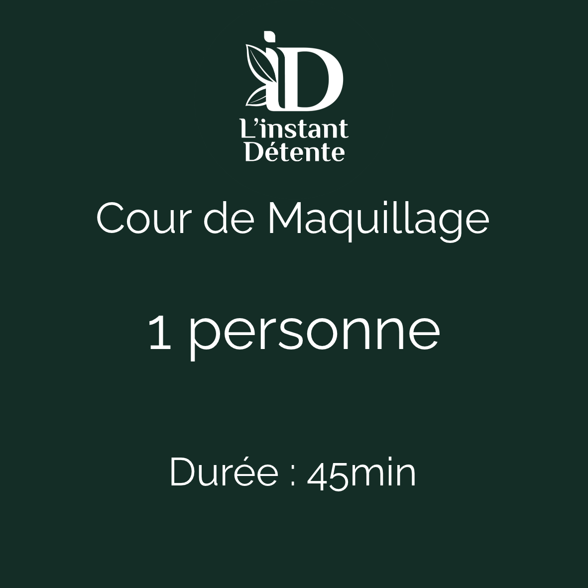 Cours de Maquillage (1pers)