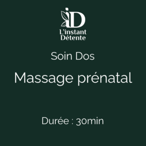 Massage Prénatal - Soin Dos