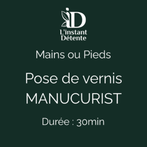 Pose de vernis MANUCURIST